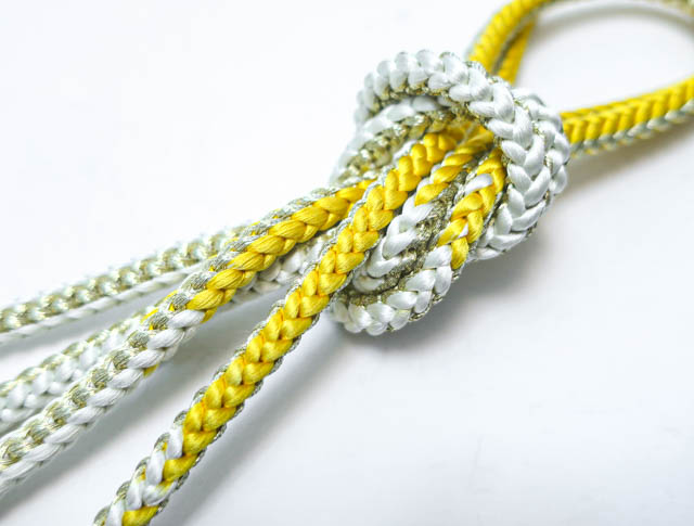 リサイクル 和装小物 帯締め 丸組 金糸